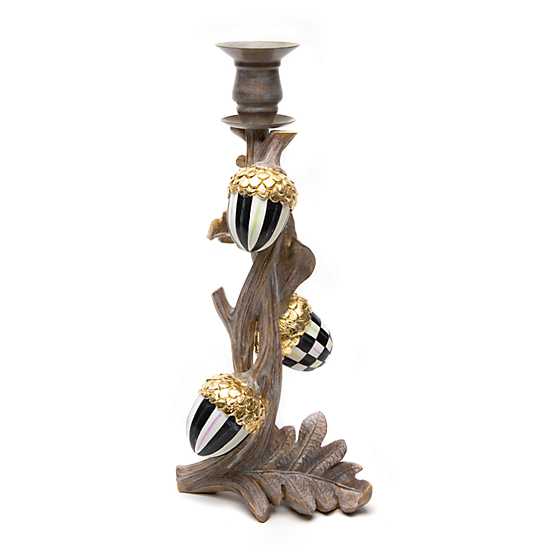 Acorn Branch Candle Holder