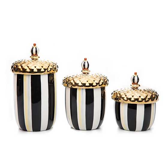 Acorn Canisters – Set of 3