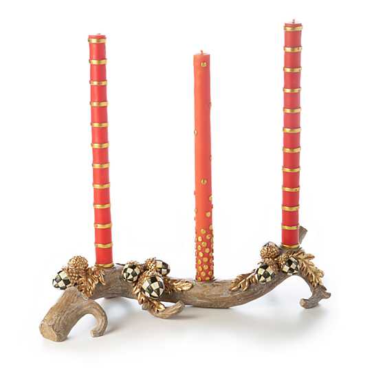 Acorn Garland Candle Holder