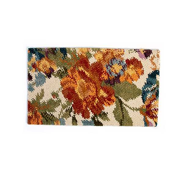 Autumn Flowers Rug – 3′ x 5′ – Ivory