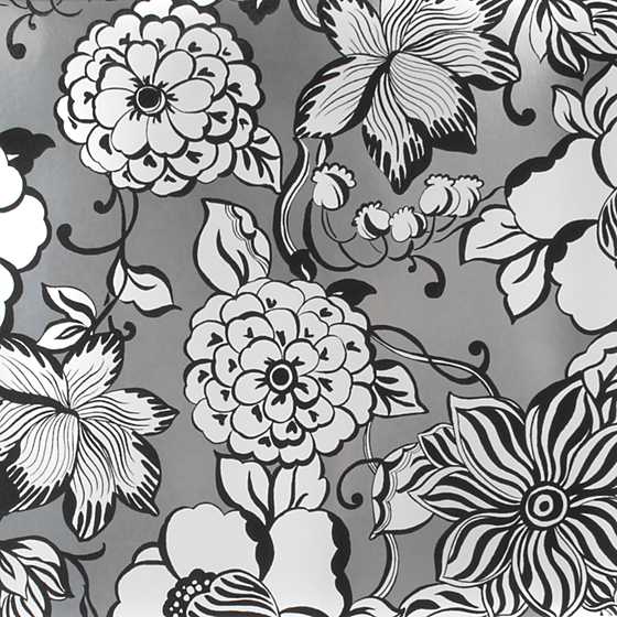 Avant-Garden Wallpaper – Silver – Large