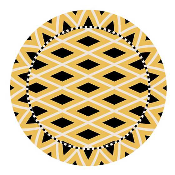 Beehive Indoor/Outdoor Rug – 6′ Round