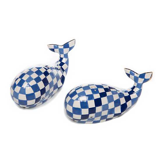 Big Blue Salt & Pepper Set