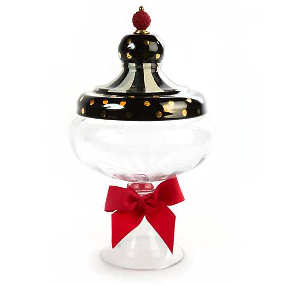 Black Tie Apothecary Jar – Large