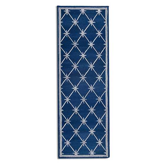 Brighton Pavilion Indoor/Outdoor Rug – 2’6″ x 8′ Runner – Royal