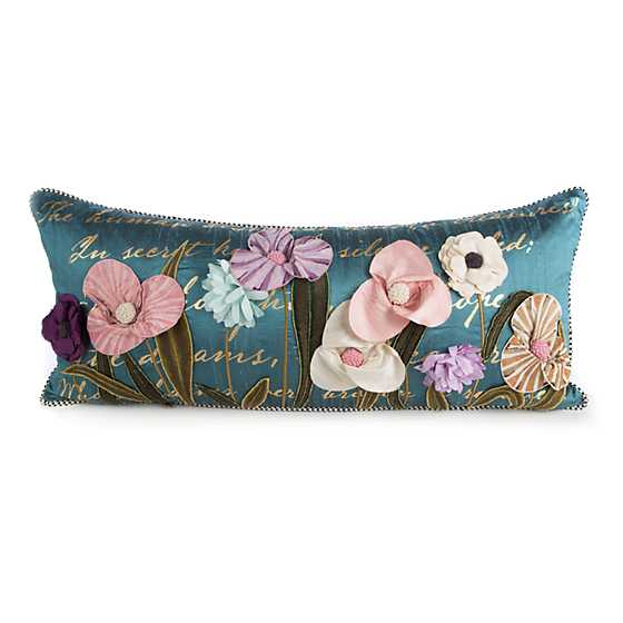 Bronte’s Poetry Lumbar Pillow