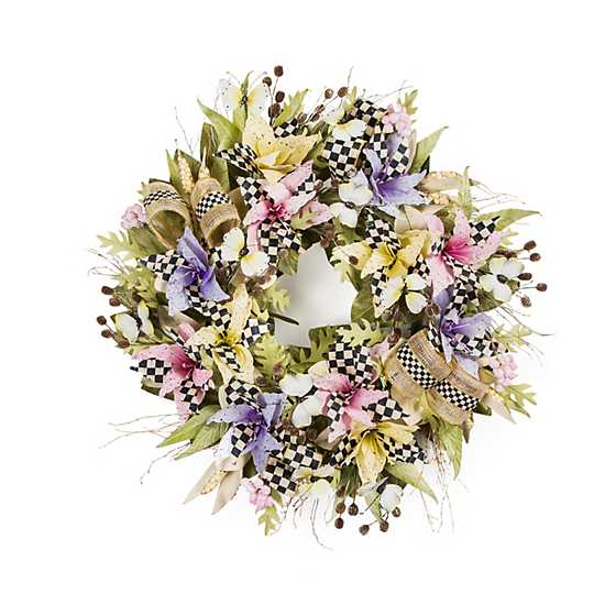 Butterfly Garden Wreath