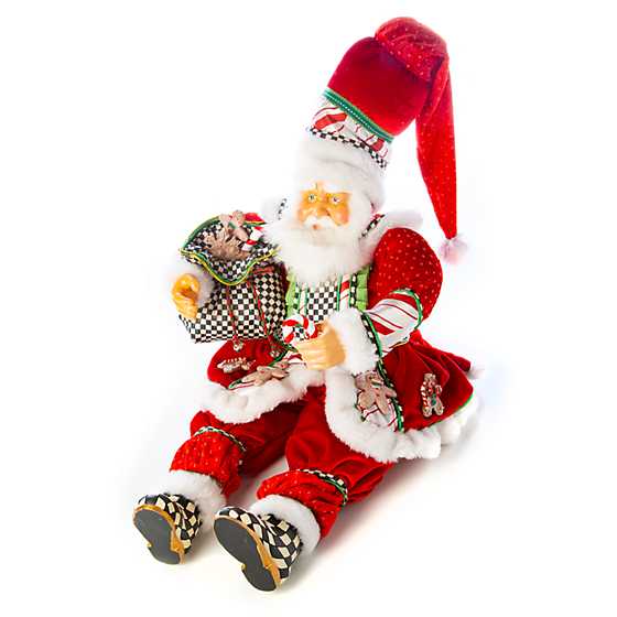 Candy Cottage Gingerbread Santa