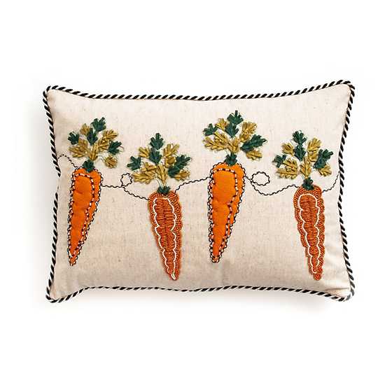 Carrot Lumbar Pillow