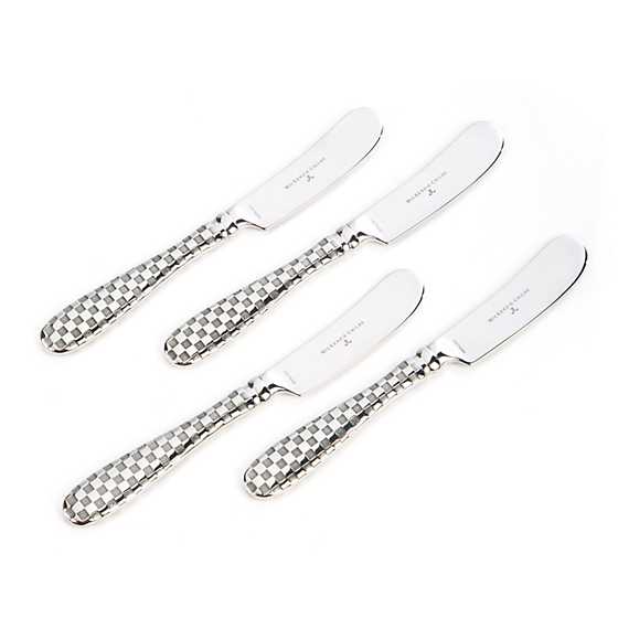 Check Canape Knives – Set of 4