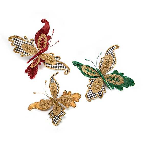 Christmas Magic Butterflies – Set of 3