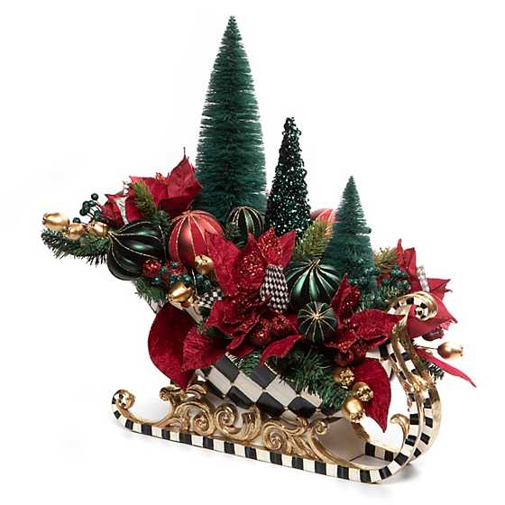 Christmas Magic Sleigh Centerpiece