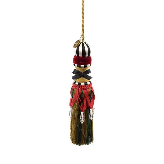 Corset Tassel – Red & Green