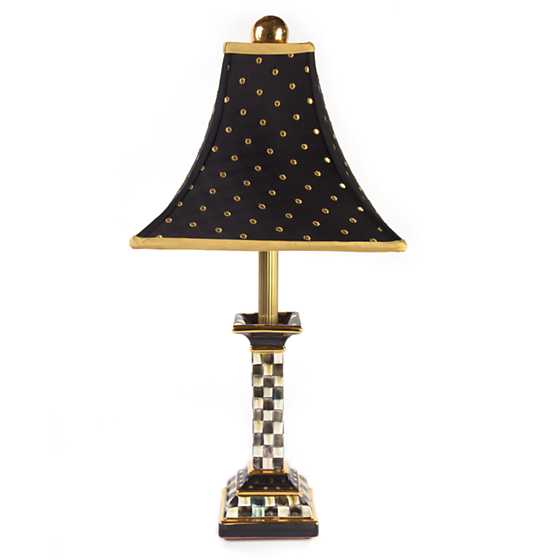 Courtly Check Candlestick Lamp