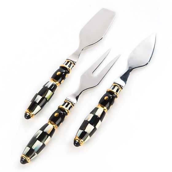 Courtly Check Cheese Knife Set