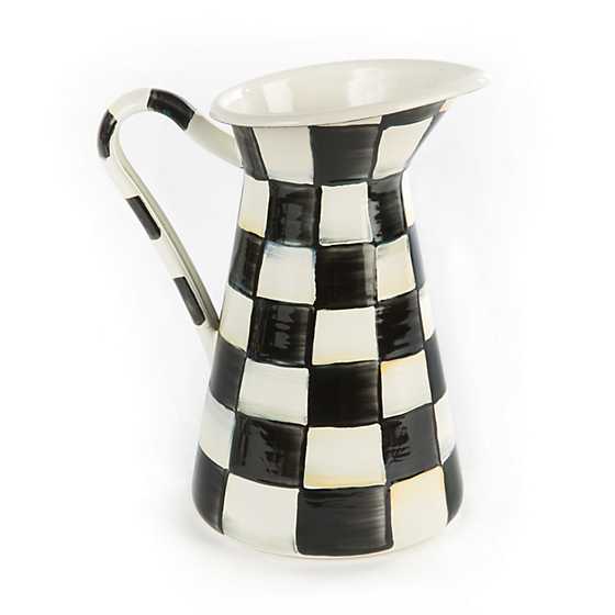 Courtly Check Enamel Practical Pitcher – Small