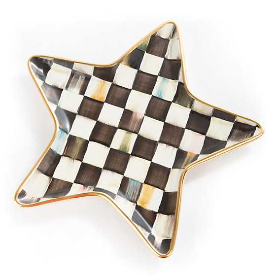 Courtly Check Star Plate