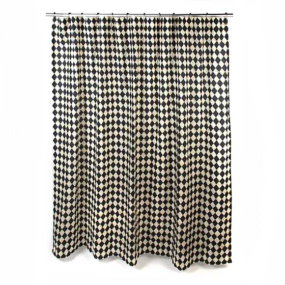 Courtly Harlequin Shower Curtain