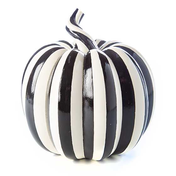 Courtly Pinstripe Pumpkin – Small