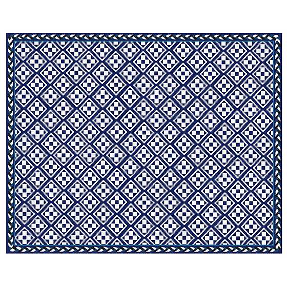 Courtyard Indoor/Outdoor Rug – 8′ x 10′ – Royal