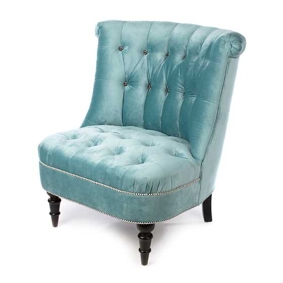 Farmhouse Accent Chair – Mint