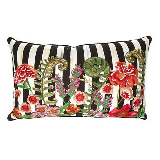 Fern & Flora Lumbar Pillow