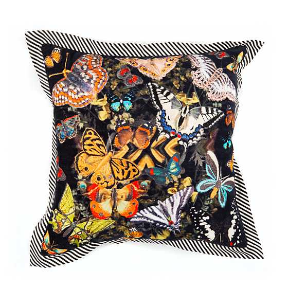 Field of Butterflies Pillow