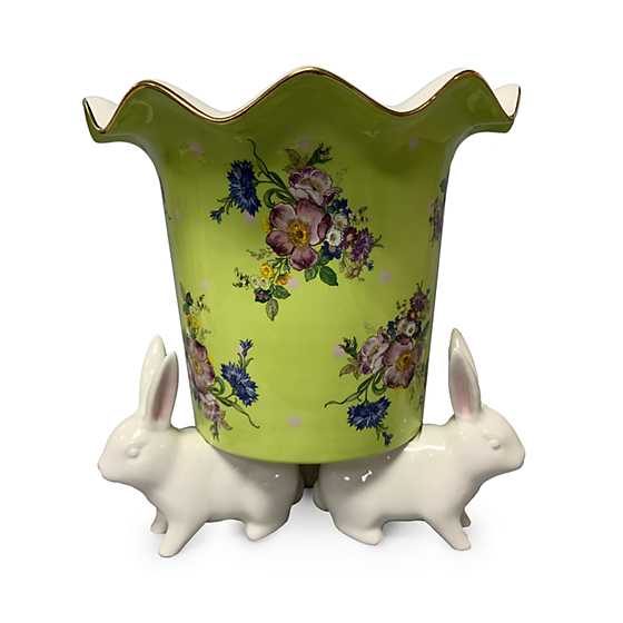 Florabunda Rabbit Pot – Green