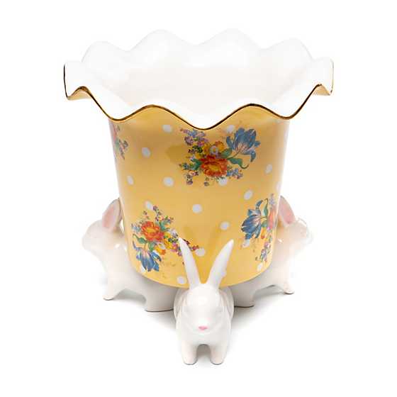 Florabunda Rabbit Pot – Yellow