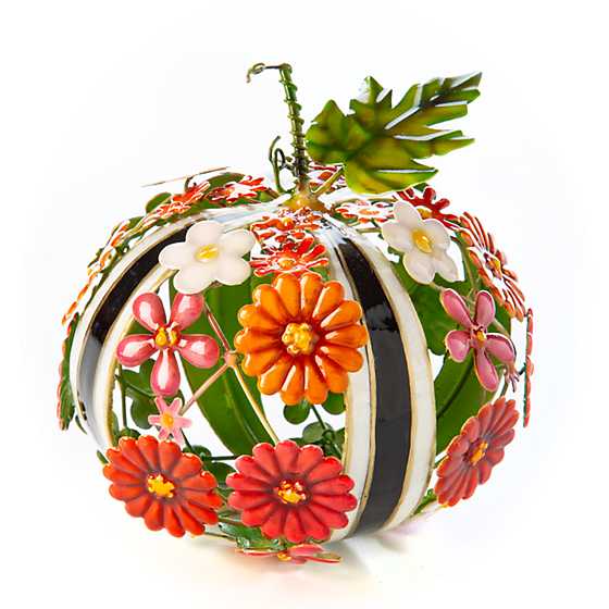 Floral Filigree Pumpkin