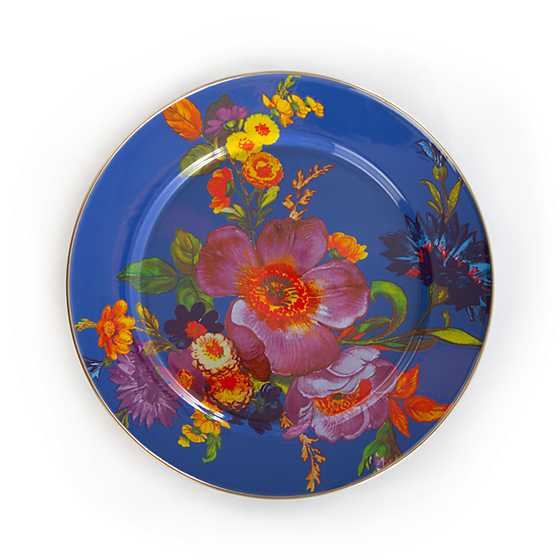 Flower Market Charger/Plate – Lapis