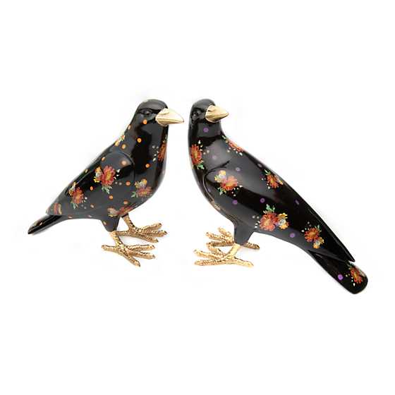 Flower Market Crows – Set of 2