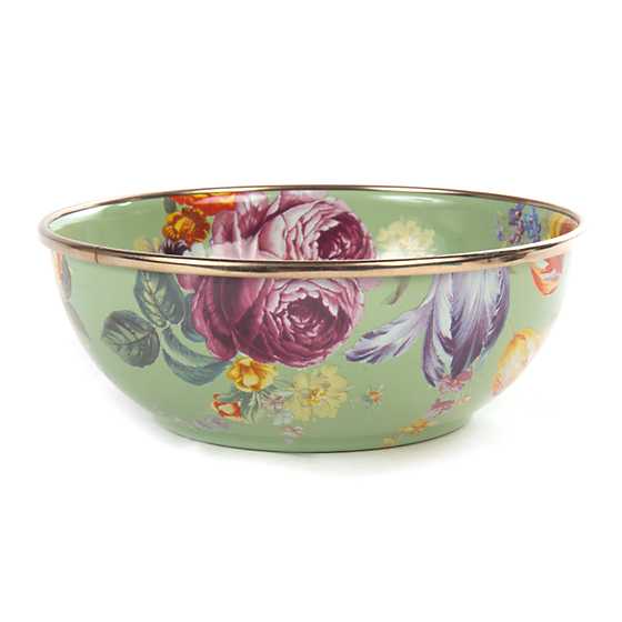 Flower Market Everyday Bowl – Green