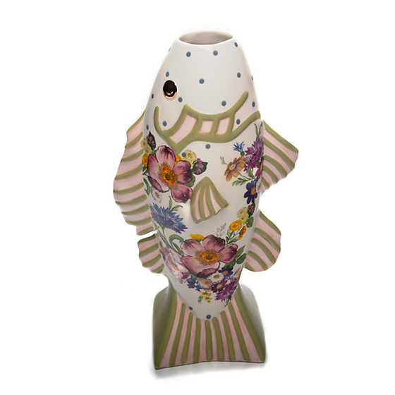 Flower Market Fish – Short Vase