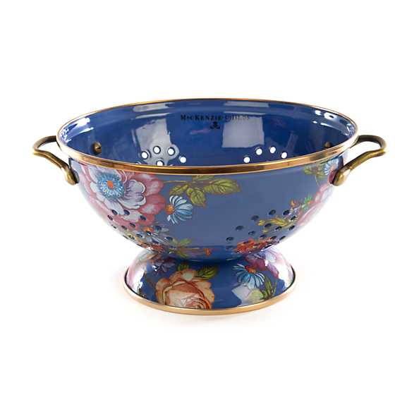 Flower Market Large Colander – Lapis