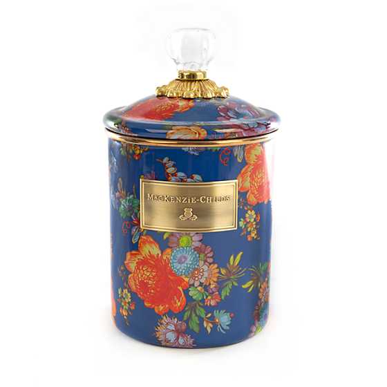 Flower Market Medium Canister – Lapis