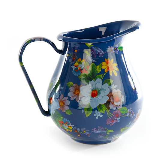 Flower Market Pitcher – Lapis