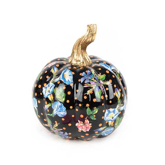 Flower Market Pumpkin – Mini – Black