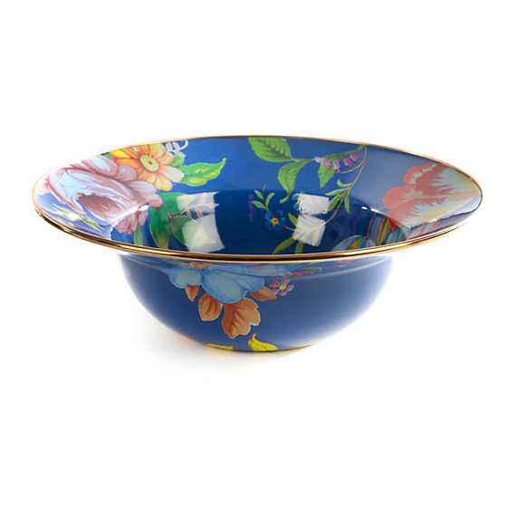 Flower Market Serving Bowl – Lapis