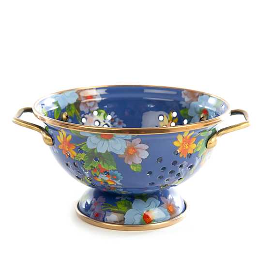 Flower Market Small Colander – Lapis