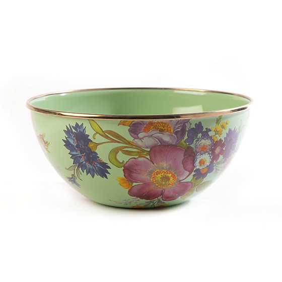 Flower Market Small Everyday Bowl – Green