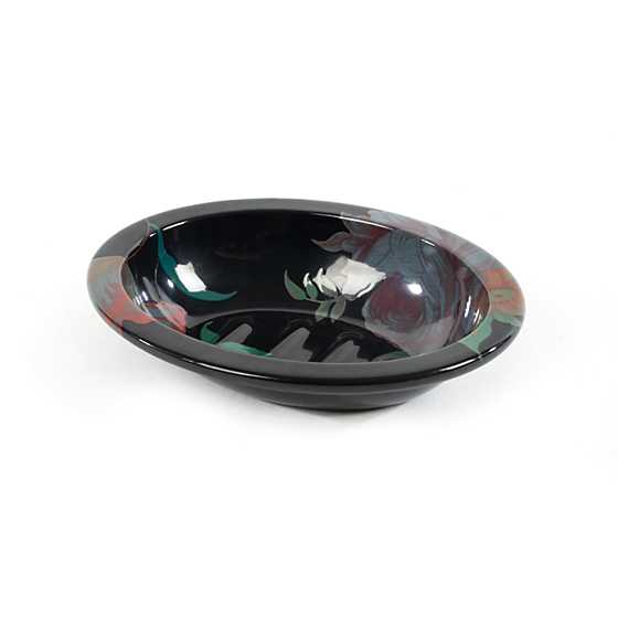 Flower Market Soap Dish – Black