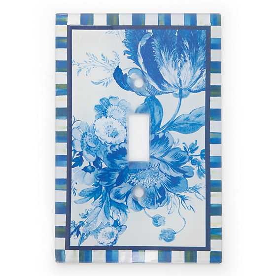 Flower Market Switch Plate – Royal