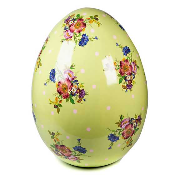 Flower Market Trophy Egg – Green