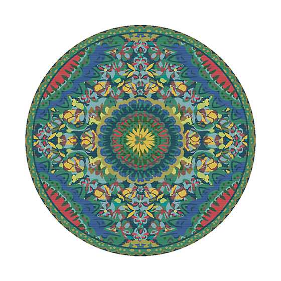 Forest Tuk Tuk Rug – 6′ Round