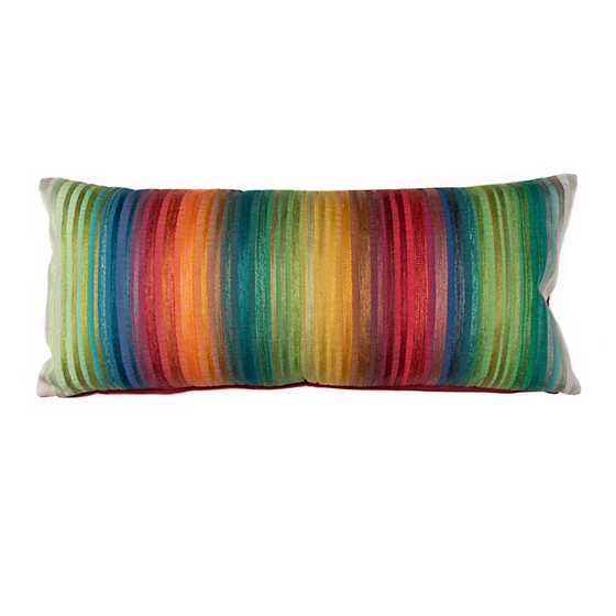 Garden Stripe Lumbar Pillow