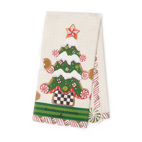 Gingerbread Holiday Dish Towel