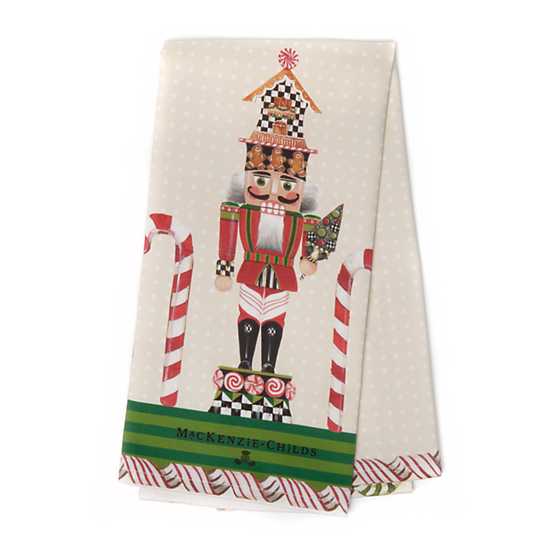 Gingerbread Nutcracker Dish Towel