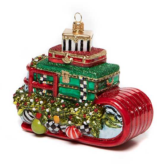 Glass Ornament – Christmas Sled