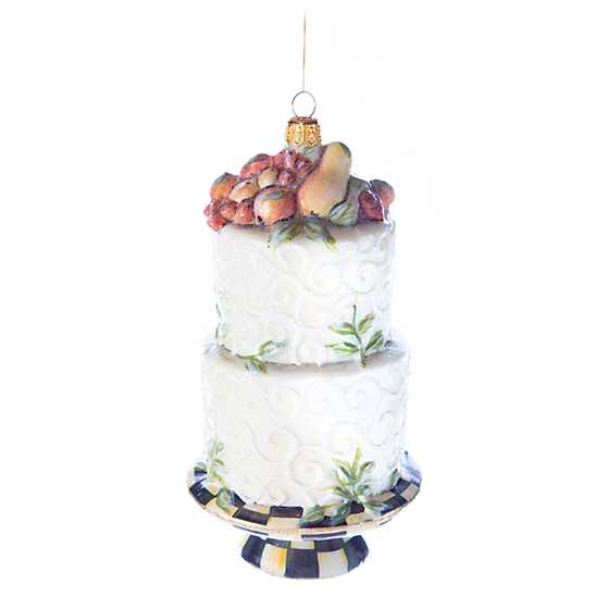 Glass Ornament – Della Robbia Cake